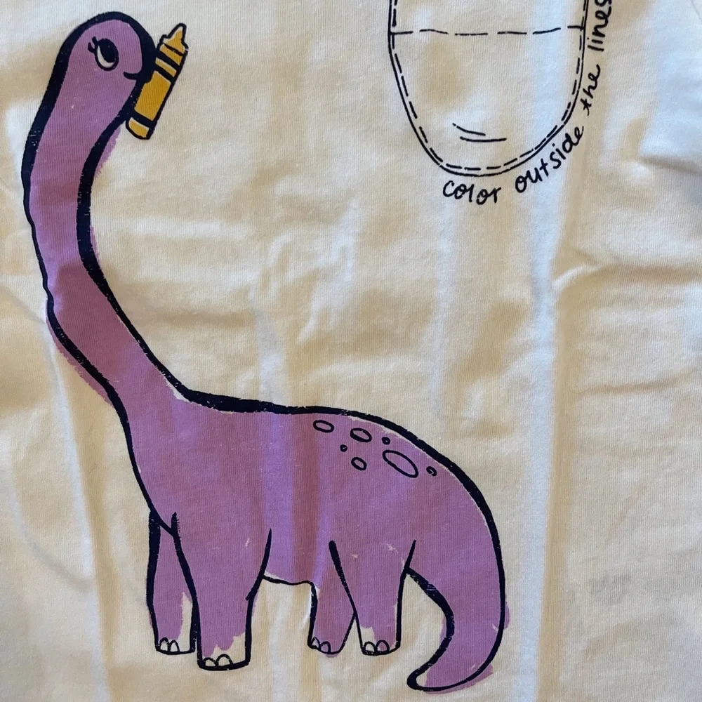 Set of 2 Girls long sleeve graphic T-shirts. Size 24M